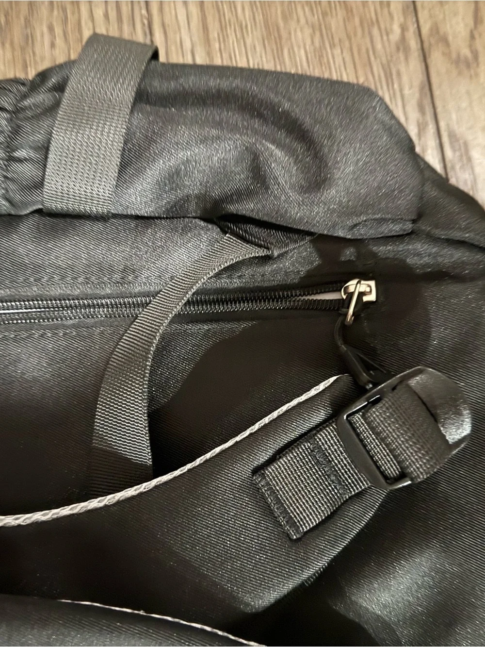 Black Men’s Multi-Pocket Backpack - Unbranded